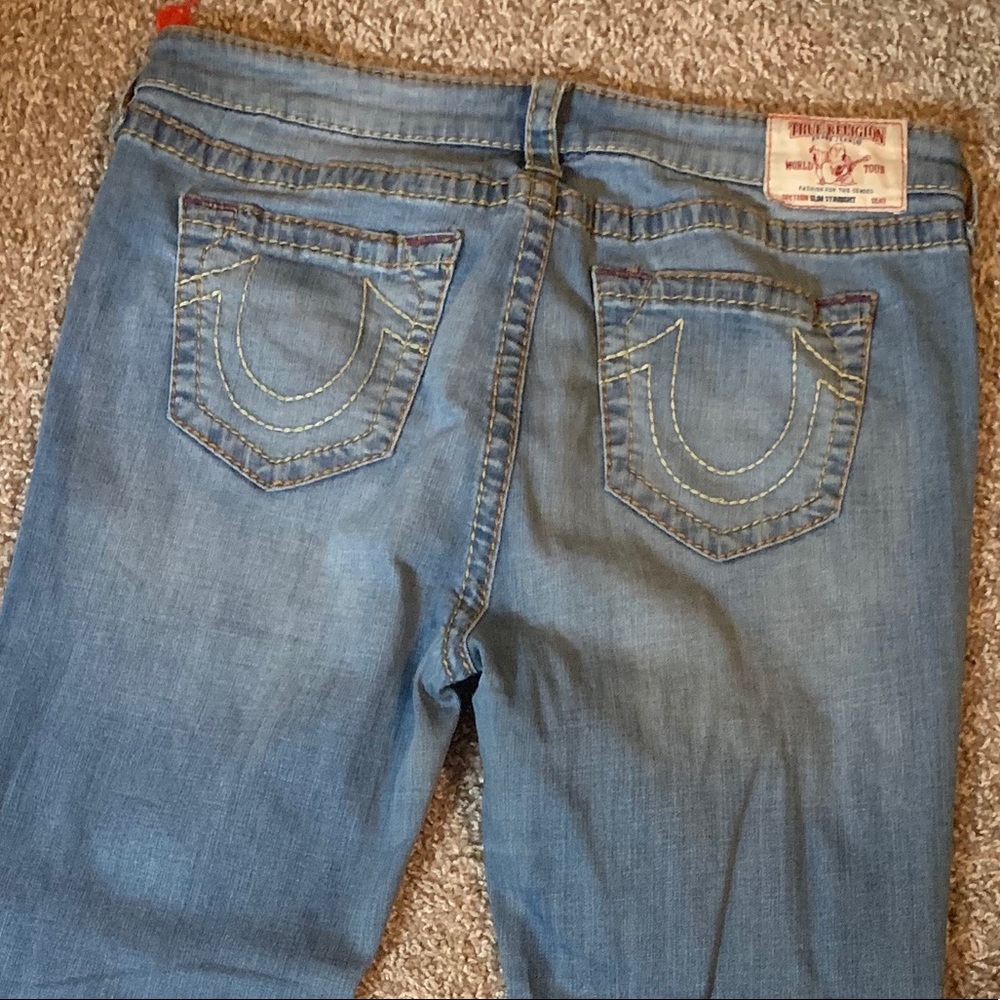 True Religion Women’s slim straight jeans